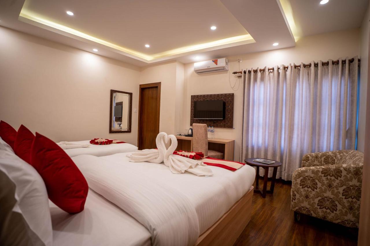 Airport Himalaya Boutique Hotel Káthmándú Exteriér fotografie