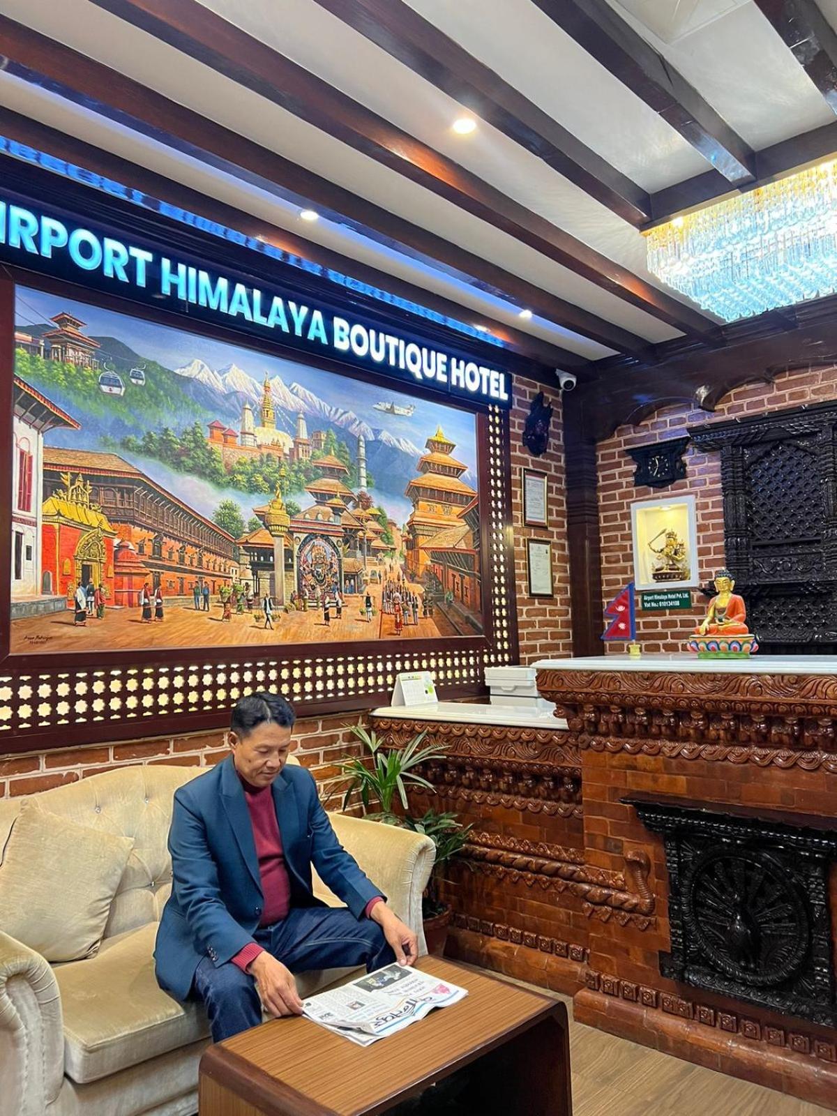 Airport Himalaya Boutique Hotel Káthmándú Exteriér fotografie